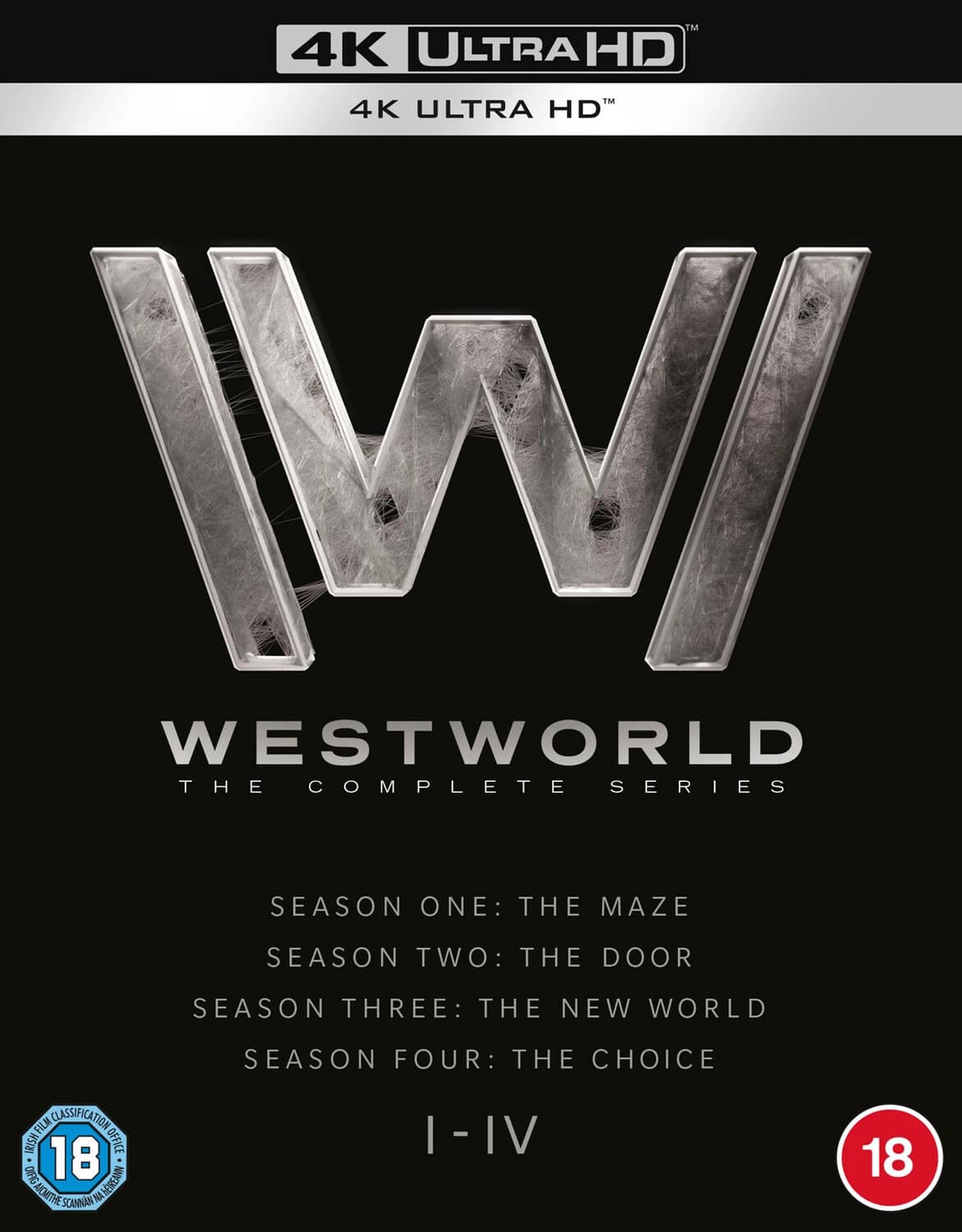 Westworld: The Complete Series  - 4K Blu-Ray