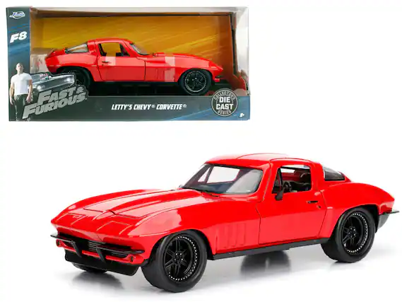 F8
FAST & FURIOUS
LETTY'S CHEVY CORVETTE
COLLECTOR DIE CAST SERIES