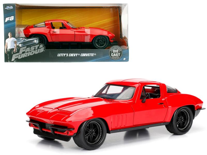 F8  
FAST & FURIOUS  
LETTY'S CHEVY CORVETTE  
COLLECTOR DIE CAST SERIES