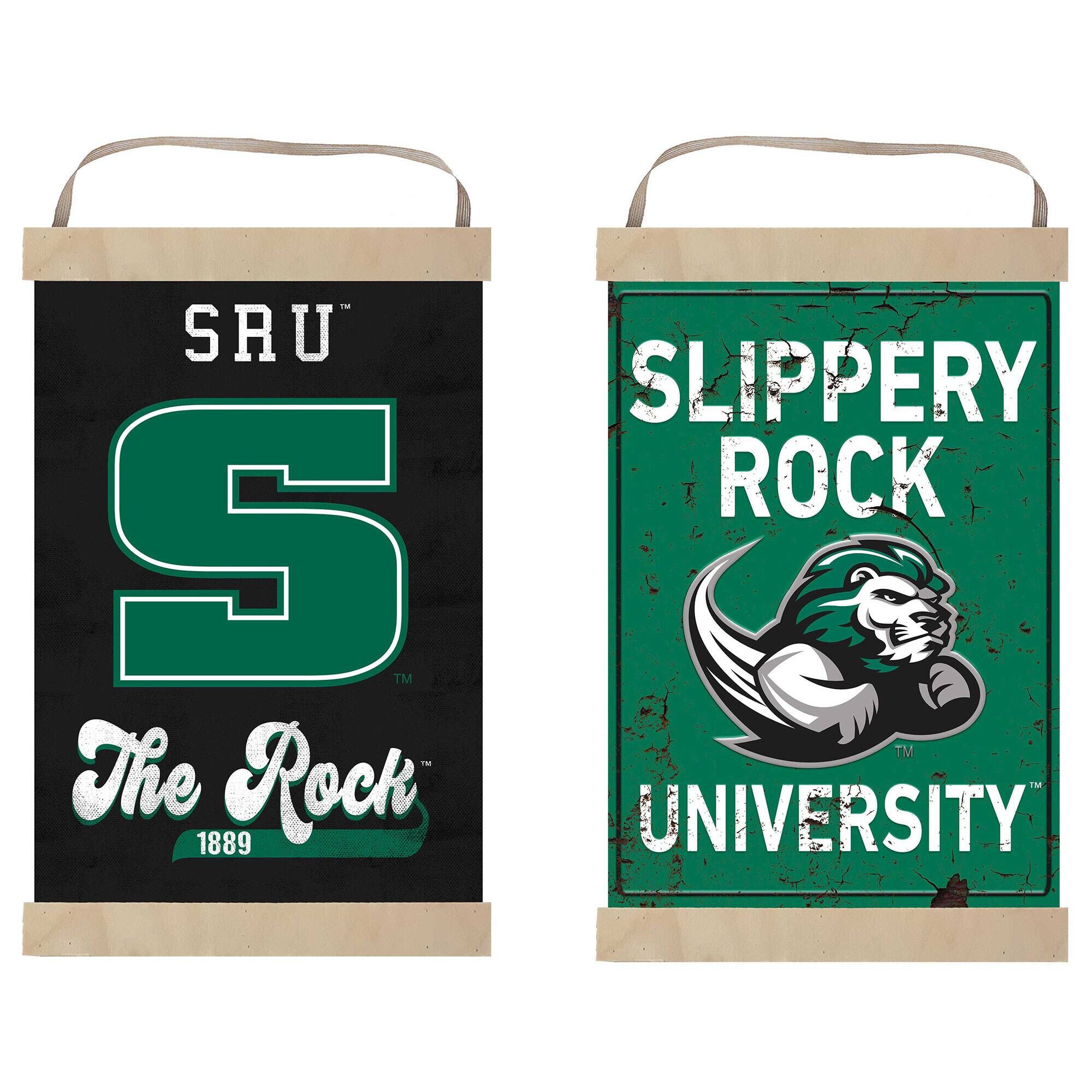 SRU  
The Rock  
1889  

SLIPPERY ROCK  
UNIVERSITY
