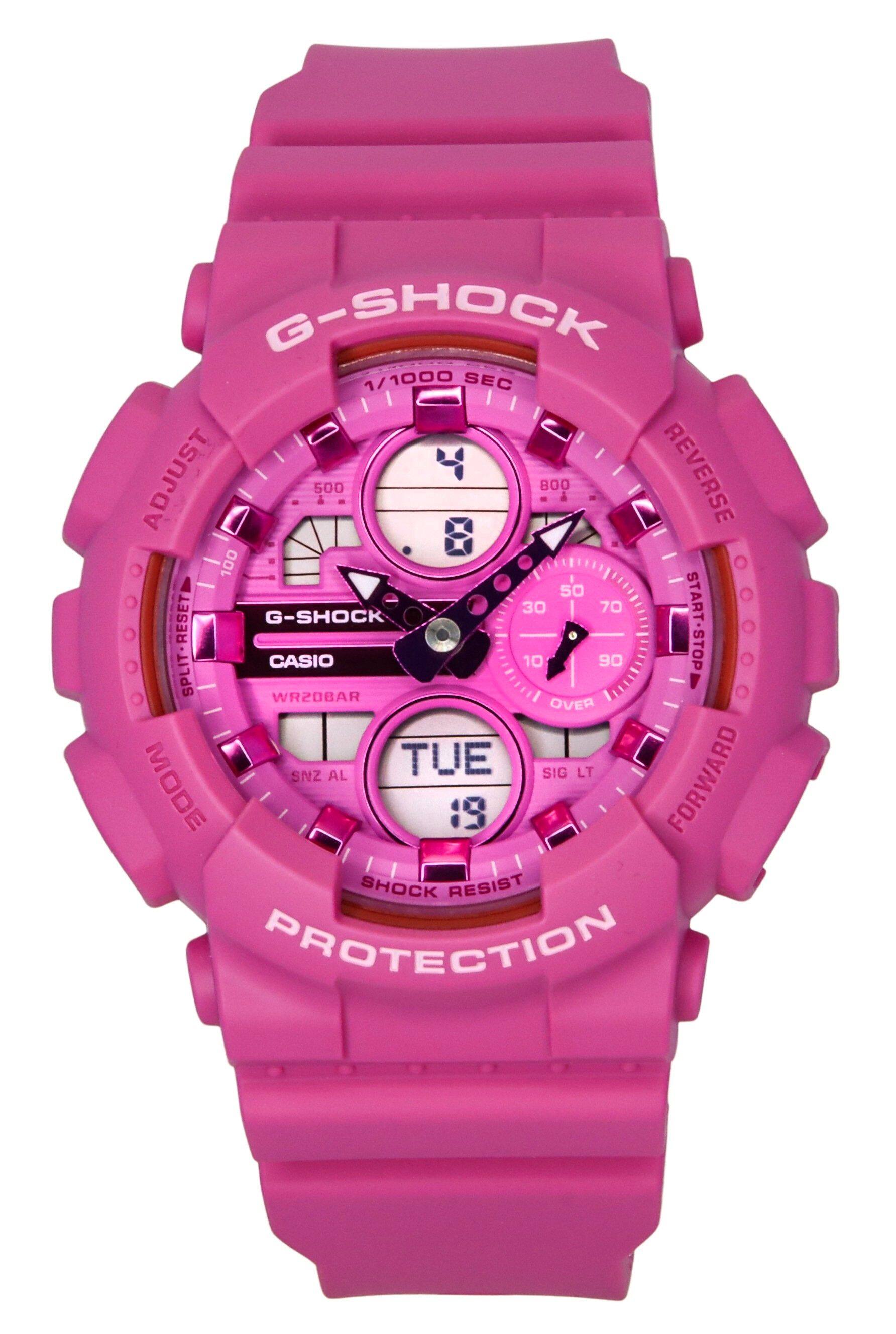 Casio - G-Shock Analog Digital Bio-Based Resin Dial Quartz GMA-S140PP-4A 200M Women's Watch - Pink