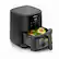 Angle. Chefman - Chefman TurboFry Touch 5 Qt. Digital Air Fryer with Easy View Window - Black.