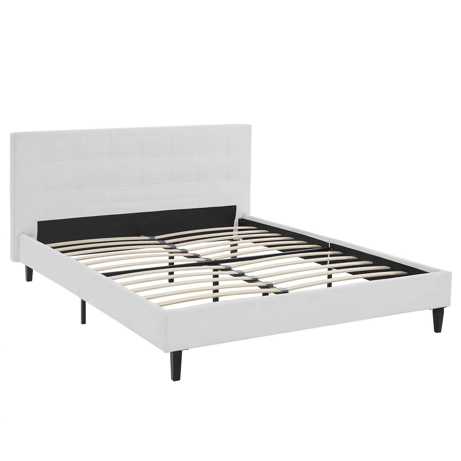 Left. Modway - Elsie Full Bed Frame - White.