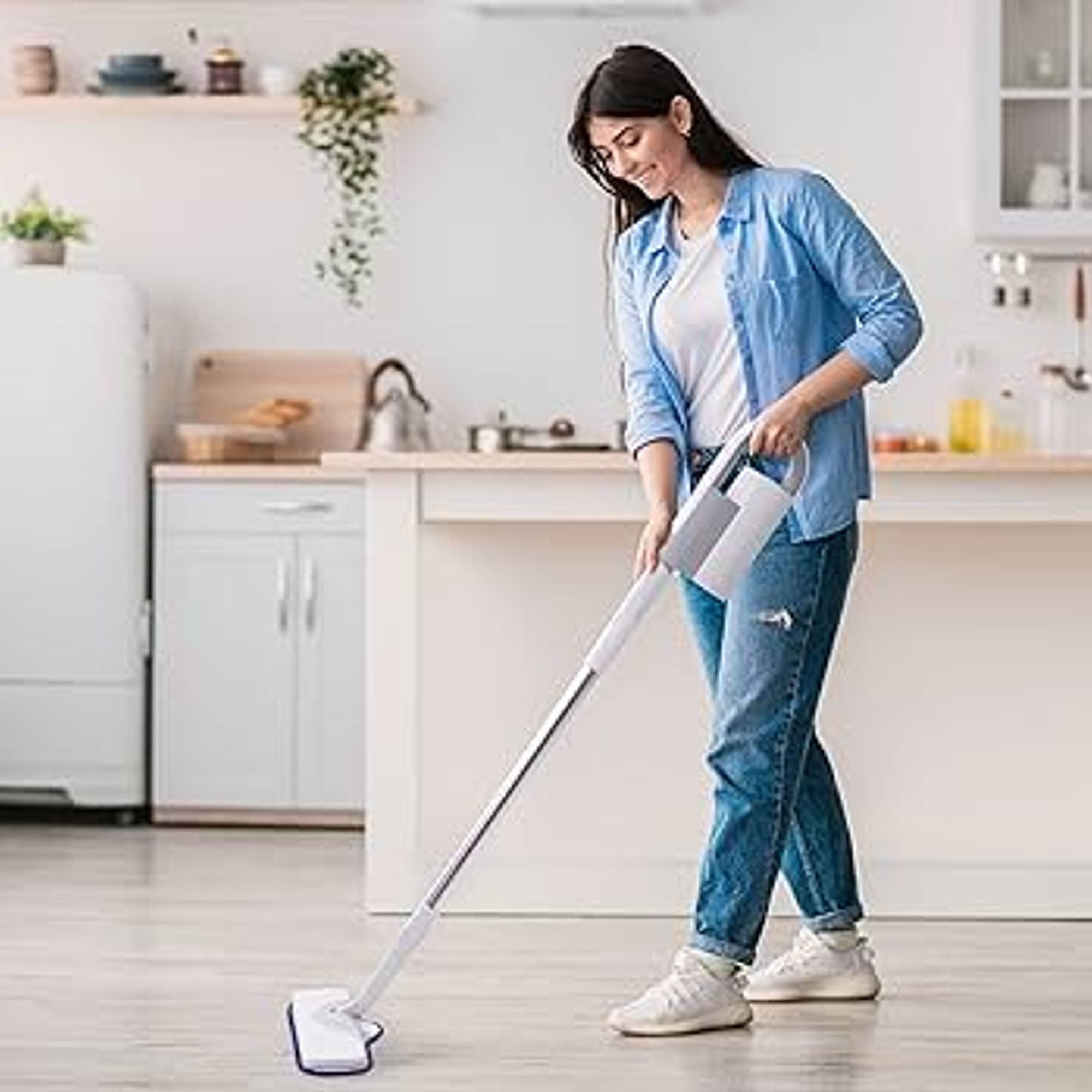 Alt View 2. Ivation - Replacement Mop Head for IVATCSC7 Steam Cleaner, Durable Cleaning Pad.