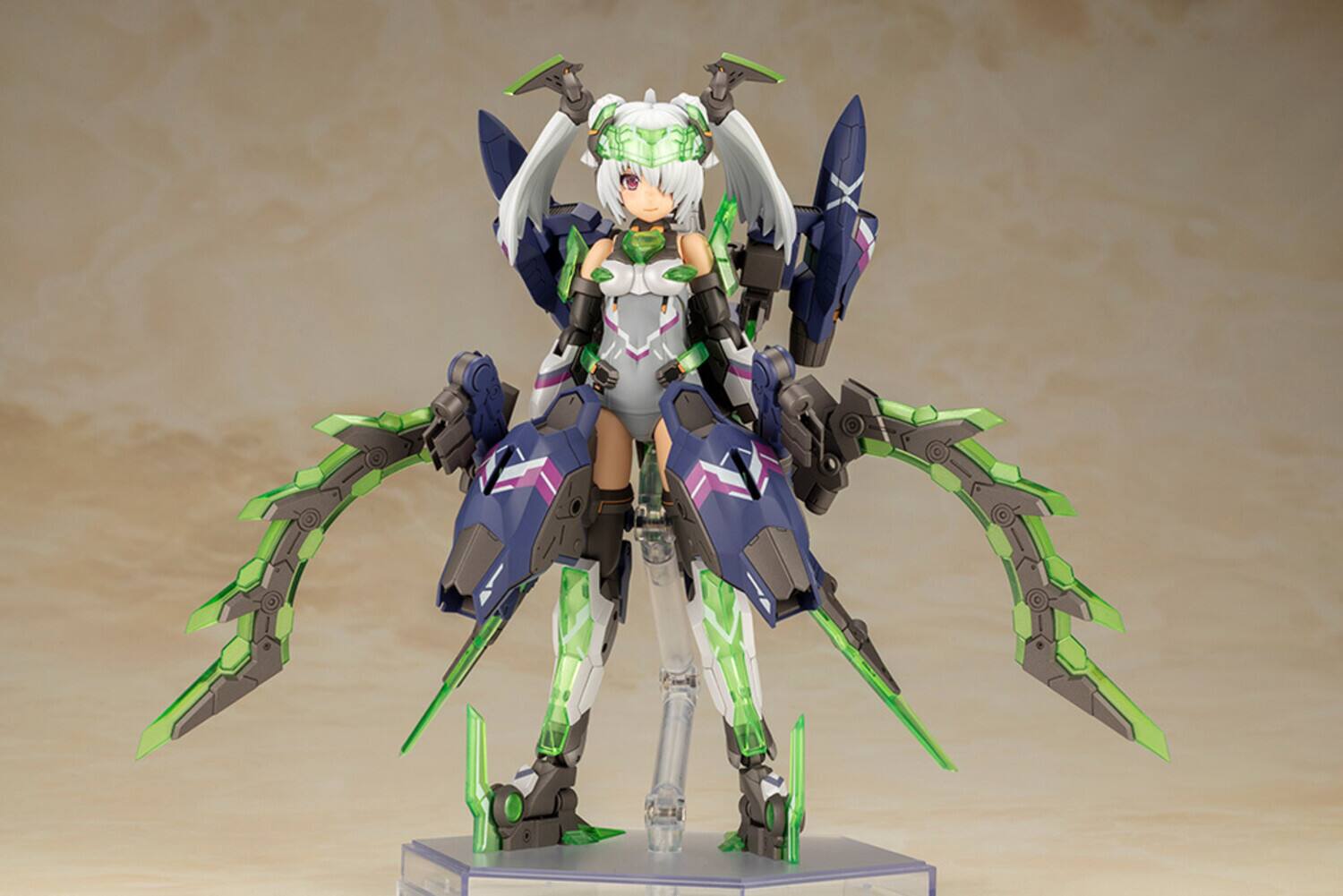 Alt View 1. PopMarket - Kotobukiya - Frame Arms Girl - Hresvelgr=Cornix   - COLLECTIBLES - Multicolor.