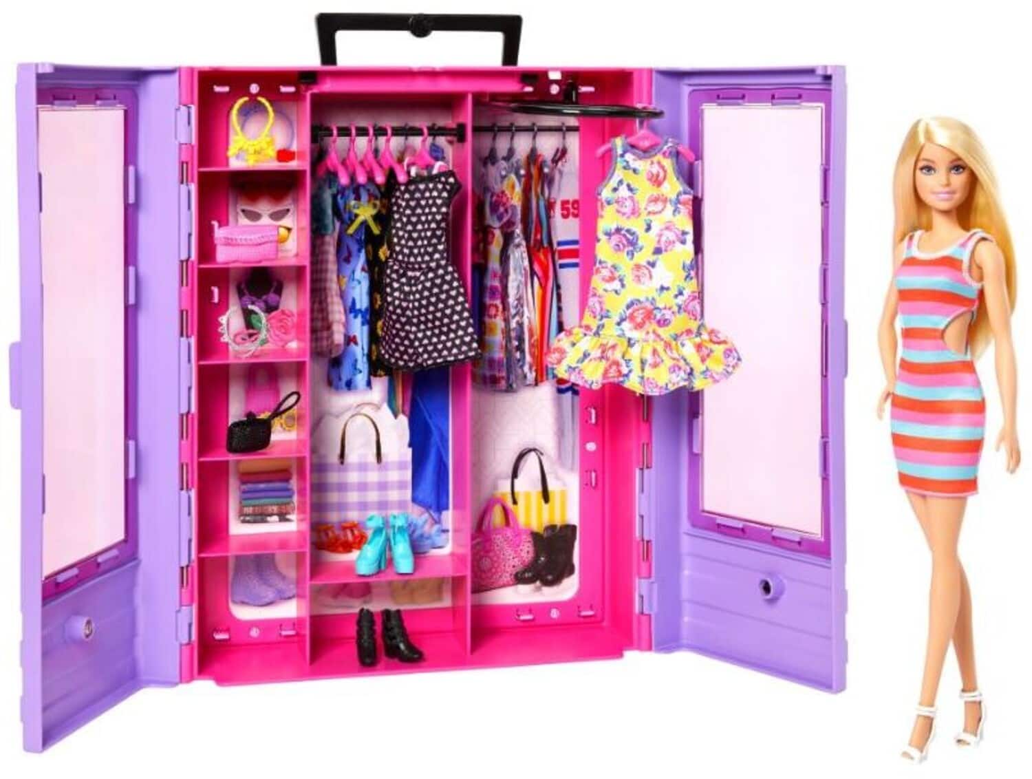 Mattel - Barbie Fashionistas Ultimate Closet with Doll & Accessories - COLLECTABLES - Multicolor