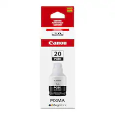 - Genuine Authentique Genuino
- Canon 20 PGGBK
- PIXMA MegaTank