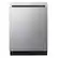 Front. LG - FlushFit 24" Top Control Smart Built-In Stainless Steel Tub Dishwasher with 3rd Rack, AutoVent Dry and 46dBA - PrintProof Stainless Steel.