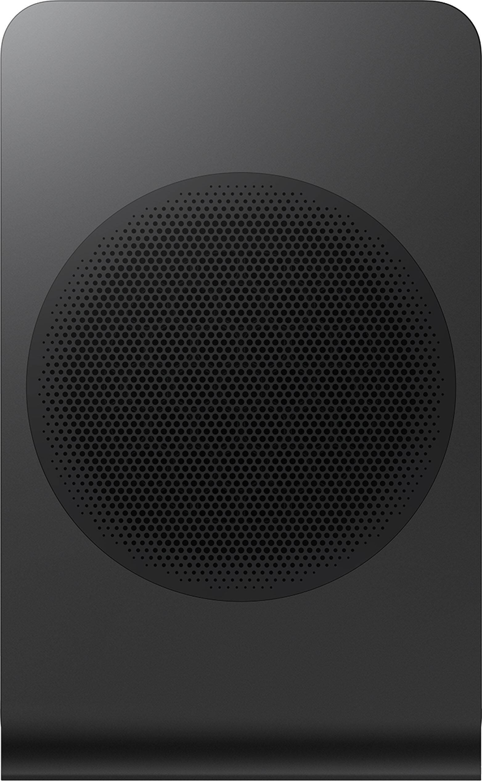 Alt View 22. TCL - Q95K Q Class 11.1.4 Channel Dolby Atmos Soundbar with Wireless Dual-Driver Subwoofer and Satellite Speakers - Black.