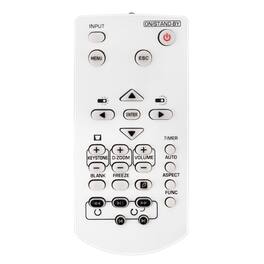 WINFLIKE - New YT-141 sub YT-130 Replacement Remote Control fit for Casio Projector - White
