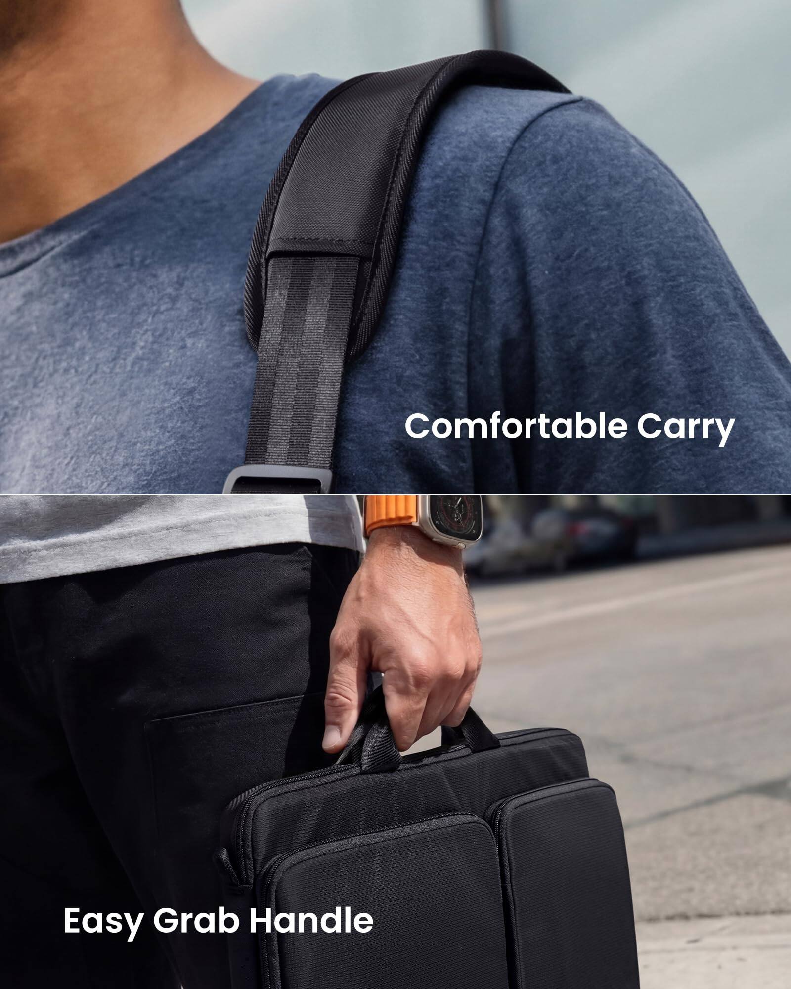 Comfortable Carry  
Easy Grab Handle