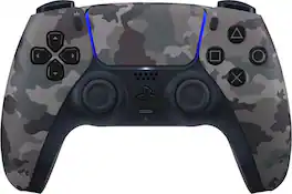 Sony - PlayStation DualSense Wireless Controller - Camouflage - Gray
