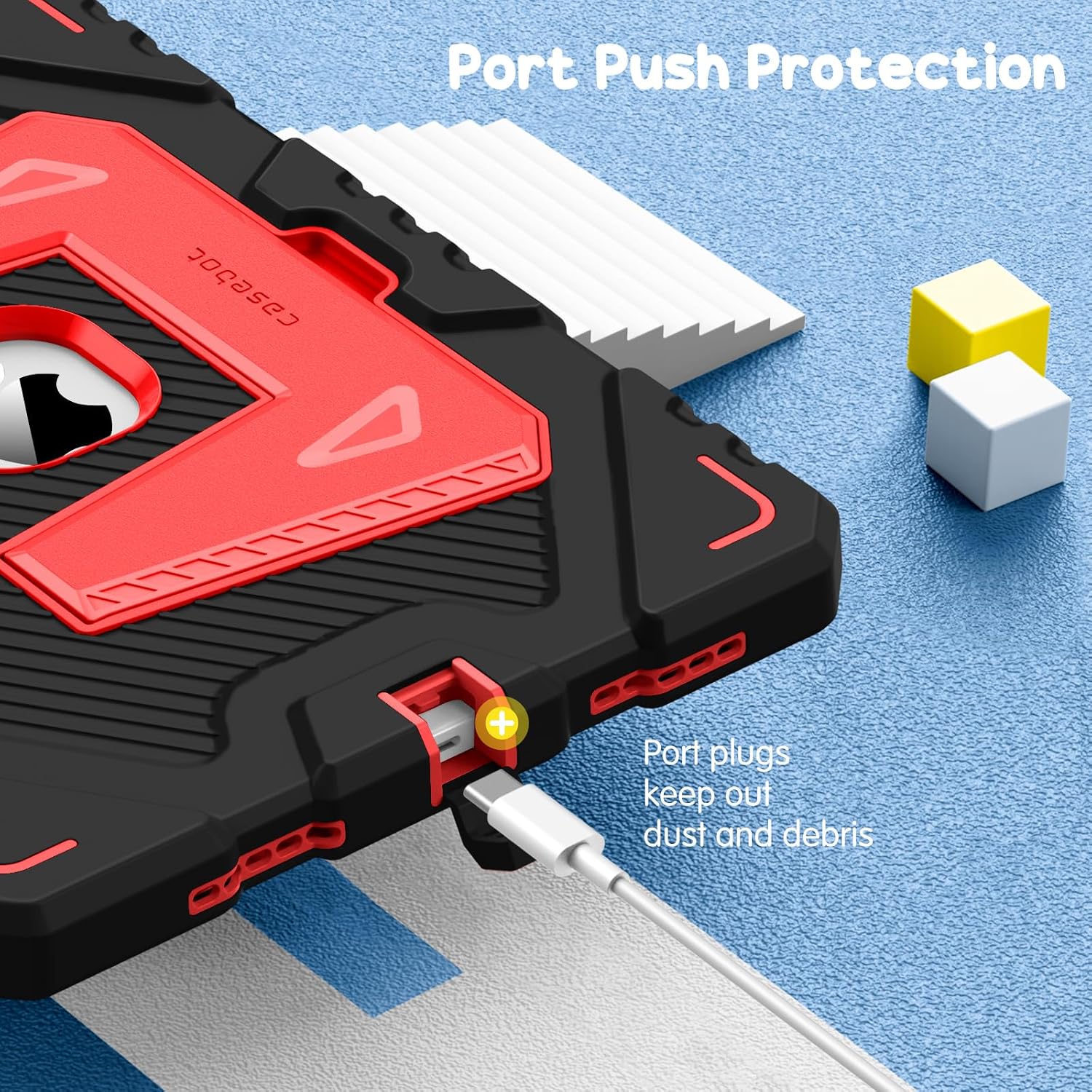 Port Push Protection

Port plugs keep out dust and debris