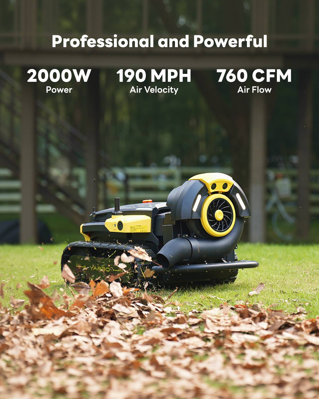 Professional and Powerful

2000W Power  
190 MPH Air Velocity  
760 CFM Air Flow