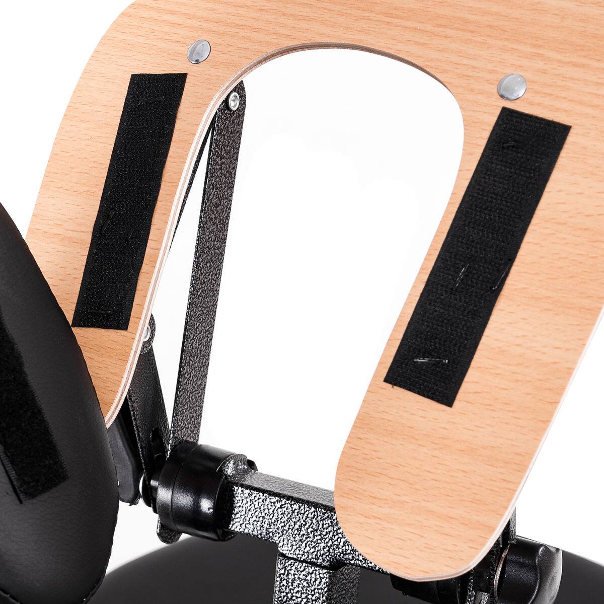 Alt View 4. Gymax - Gymax Portable Pad Travel Massage Tattoo Spa Chair PU Leather - black.