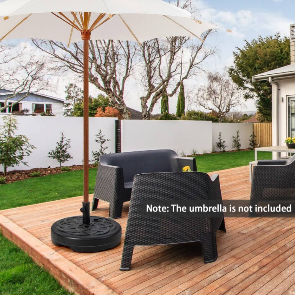 Note: The umbrella is not included