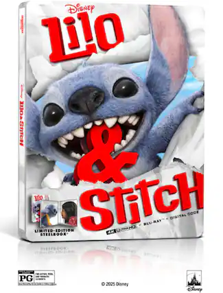 Front. Lilo & Stitch (Steelbook) - 4K Blu-Ray.