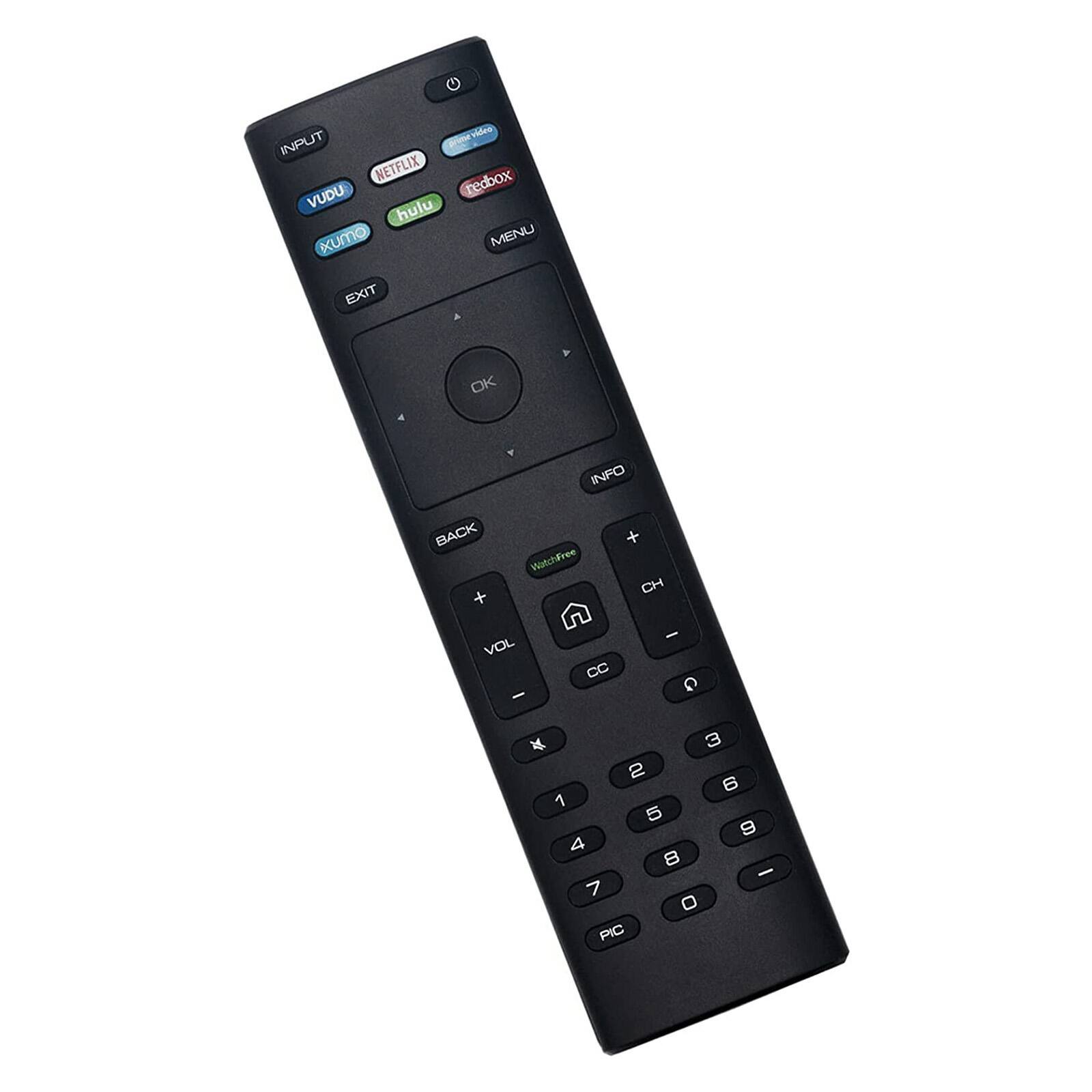 INPUT - NETFLIX VUDU hulu xUMO redbox MENU EXIT OK INFO BACK Watch-Free + CH VOL - CC - C 3 2 6 1 5 4 8 - 7 0 PIC