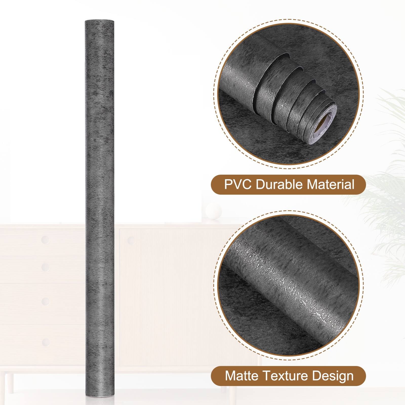 PVC Durable Material  
Matte Texture Design