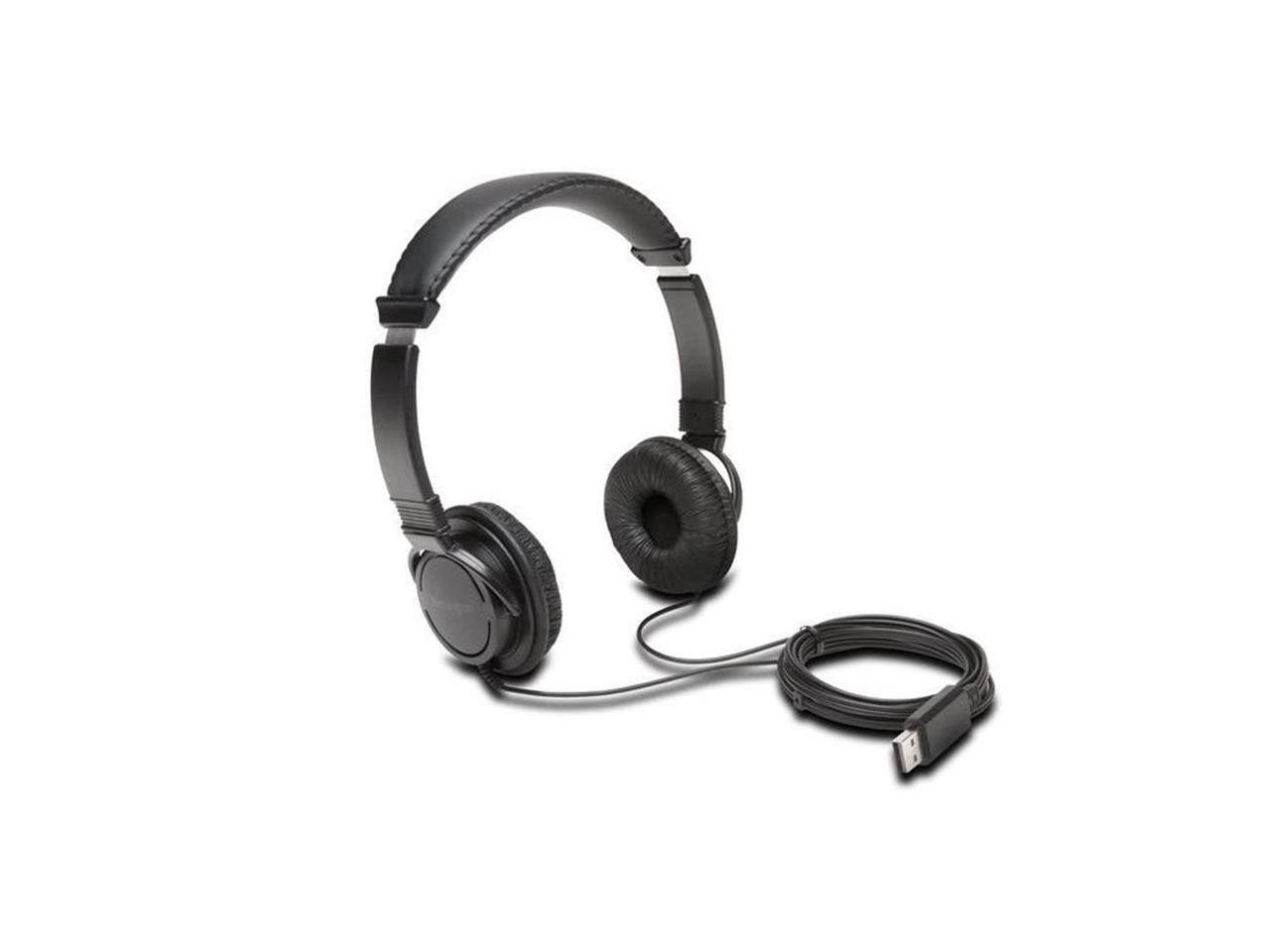 Alt View 9. Kensington - HI-FI USB HEADPHONES - Red.