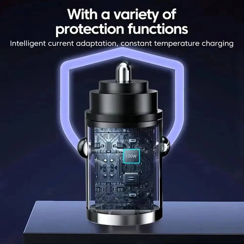 With a variety of protection functions  
Intelligent current adaptation, constant temperature charging  
100W