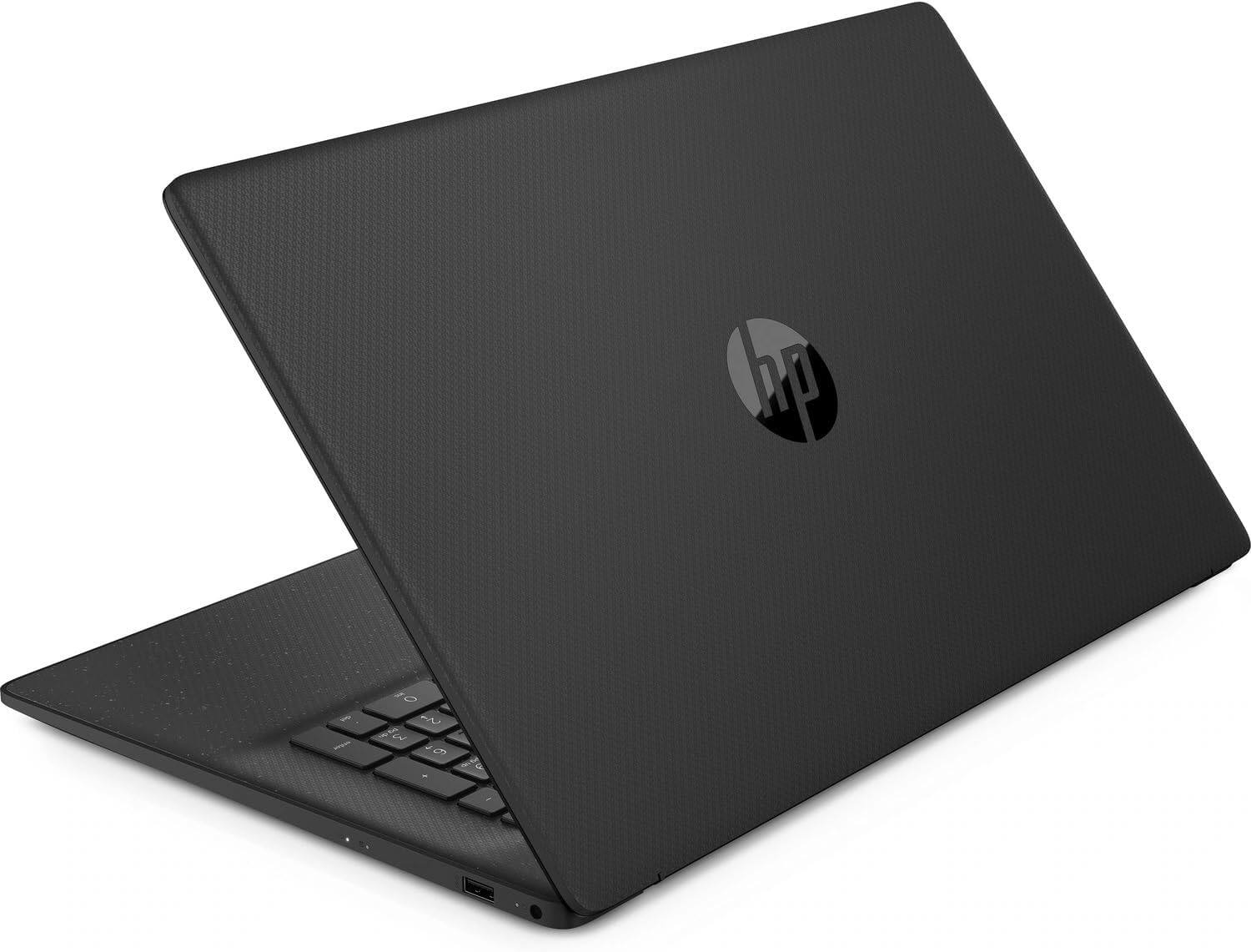 Alt View 4. HP - HP 17t-cn200 4V794AV_1 Jet Black Laptop, i7-1255U, 32GB, 1TB SSD, 17.3 HD+ (1600x900), Win 11 Pro - Jet Black.