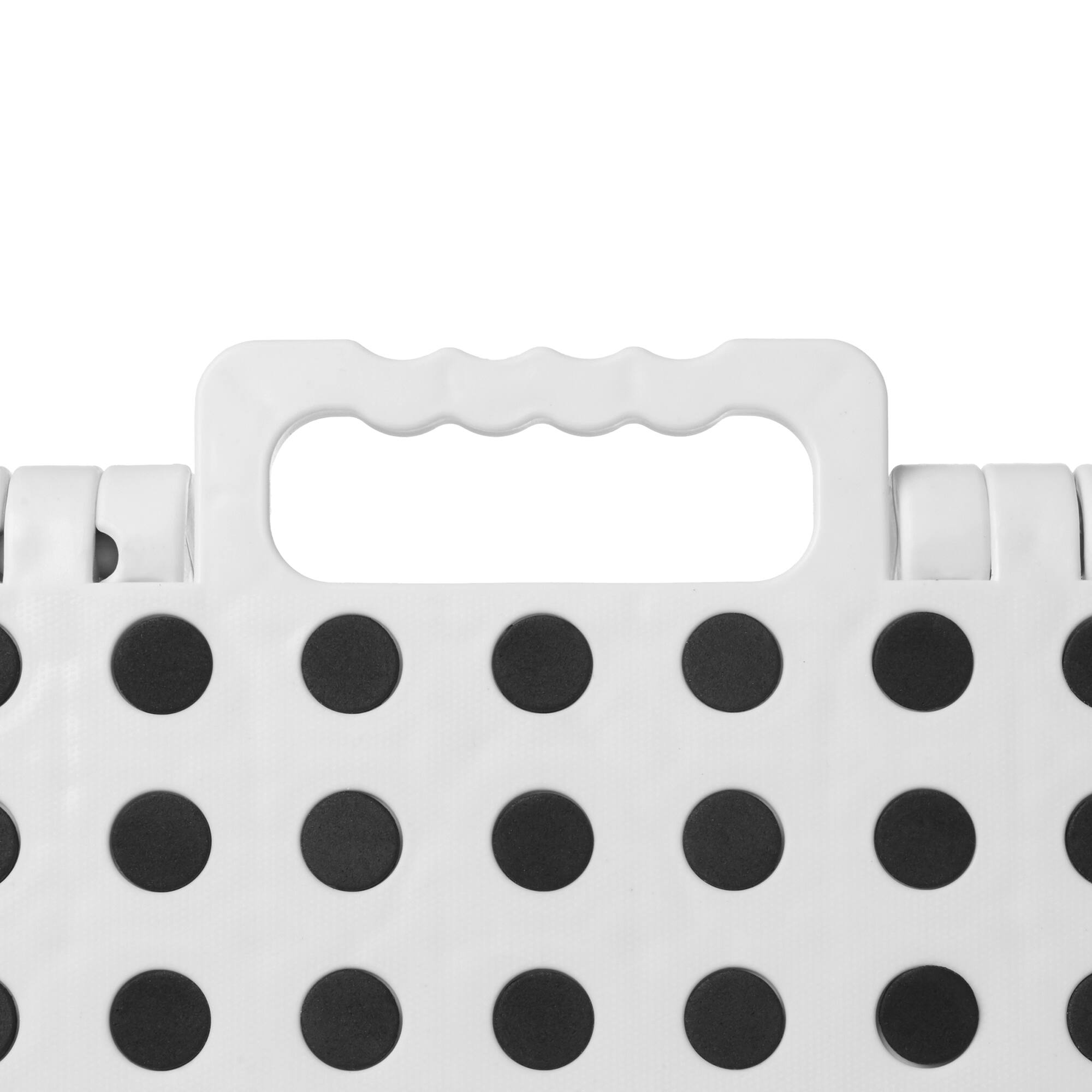 Alt View 3. Casafield - Folding Step Stools with Handle - White.