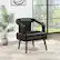 Alt View 14. OSP Home Furnishings - Mason Accent Reception Chair - Black.