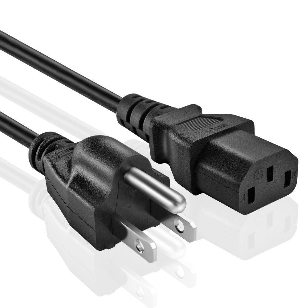 Front. OMNIHIL - [UL Listed] 15 ft Power Cable Compatible with Samsung Smart TV Manufturer P/N: 3903-000085 3903-000023 BH39-10339X.