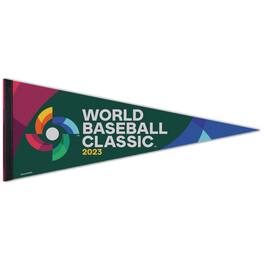 WinCraft - 2023 World Baseball Classic 12" x 30" Premium Pennant - Multicolor