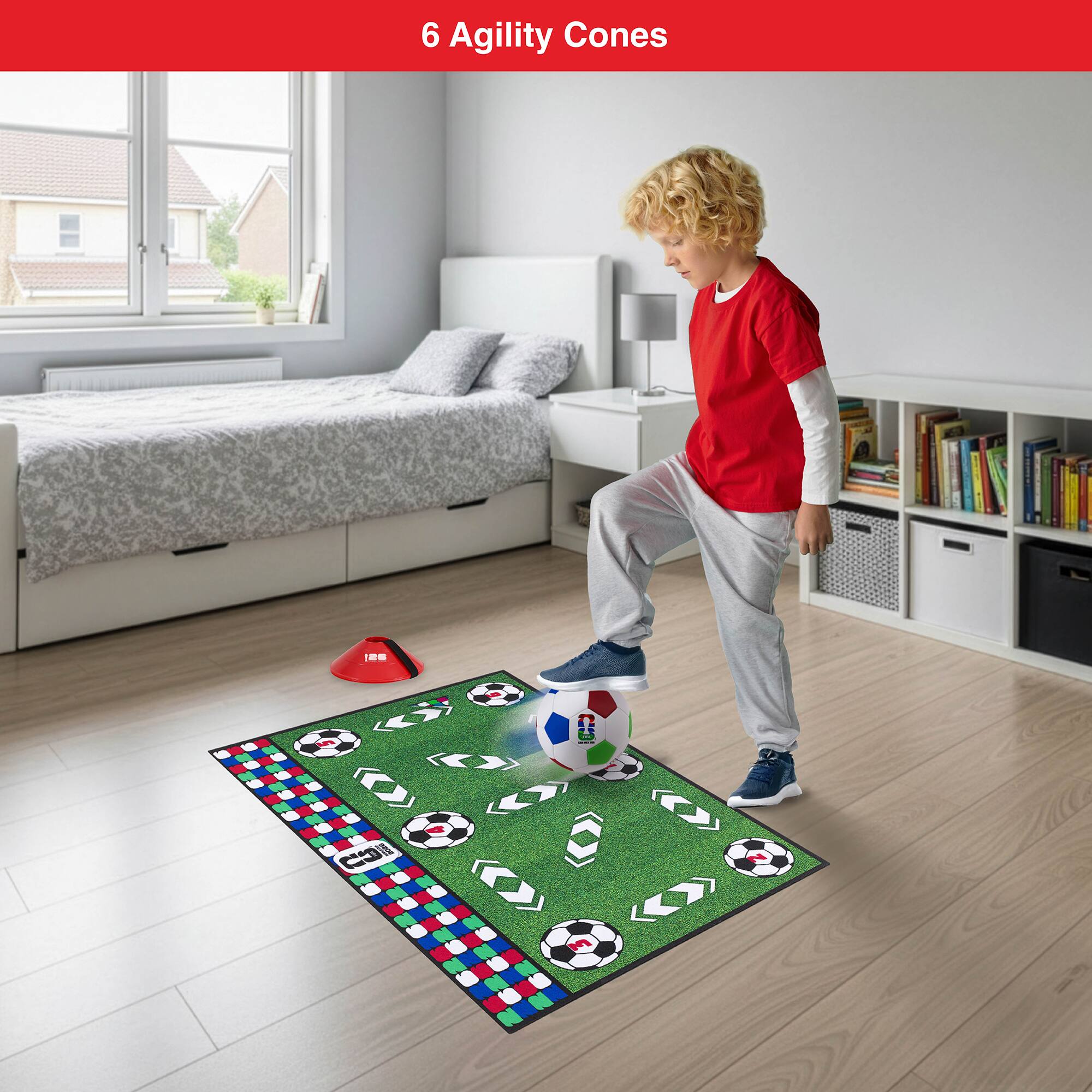 6 Agility Cones