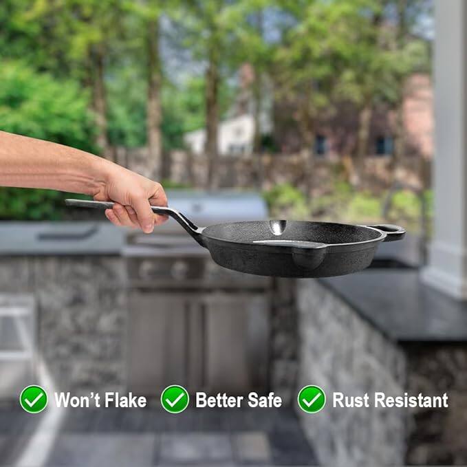 - Won't Flake
- Better Safe
- Rust Resistant