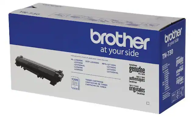 TN-730, brother, at your side, FOR USE WITH, TN-730, HL-L235DDW, OON, geue, L23700W, DCP-L25500W, L2370DWXL, MFG-L2710OW, brother, L2390DW, L27300W, L2750OW, genuine, L2750OWXL, 1200, CARTOUCHE DE TONER, CARTRIDGE, authentiques, brother, ngs, CARTUCHO DE TONER, DE TONER, INNE, originales, brother