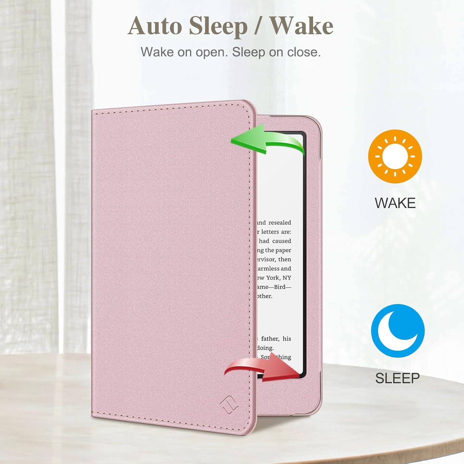 Auto Sleep / Wake  
Wake on open. Sleep on close.

WAKE

nd resealed r letters are: had caused ng the paper rvisor, then armless and ew York, NY ame Bird- other.

father, his doing. Sor hing

SLEEP