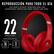 REPRODUCCIÓN PARA TODO EL DÍA
LOS BEATS STUDIO3 WIRELESS SON LOS AUDÍFONOS PERFECTOS PARA TODOS LOS DÍAS.
22 HORAS DE AUDIO
CON LA FUNCIÓN ANC ACTIVADA
TECNOLOGÍA FAST FUEL
CARGA DE 10 MINUTOS = HASTA 3 HORAS