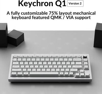 Keychron Q1 75% Custom Wired RGB Mechanical Keyboard with