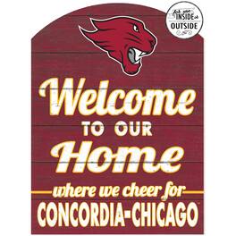 Jardine - Concordia University (IL) Cougars 16'' x 22'' Indoor/Outdoor Marquee Sign - Maroon
