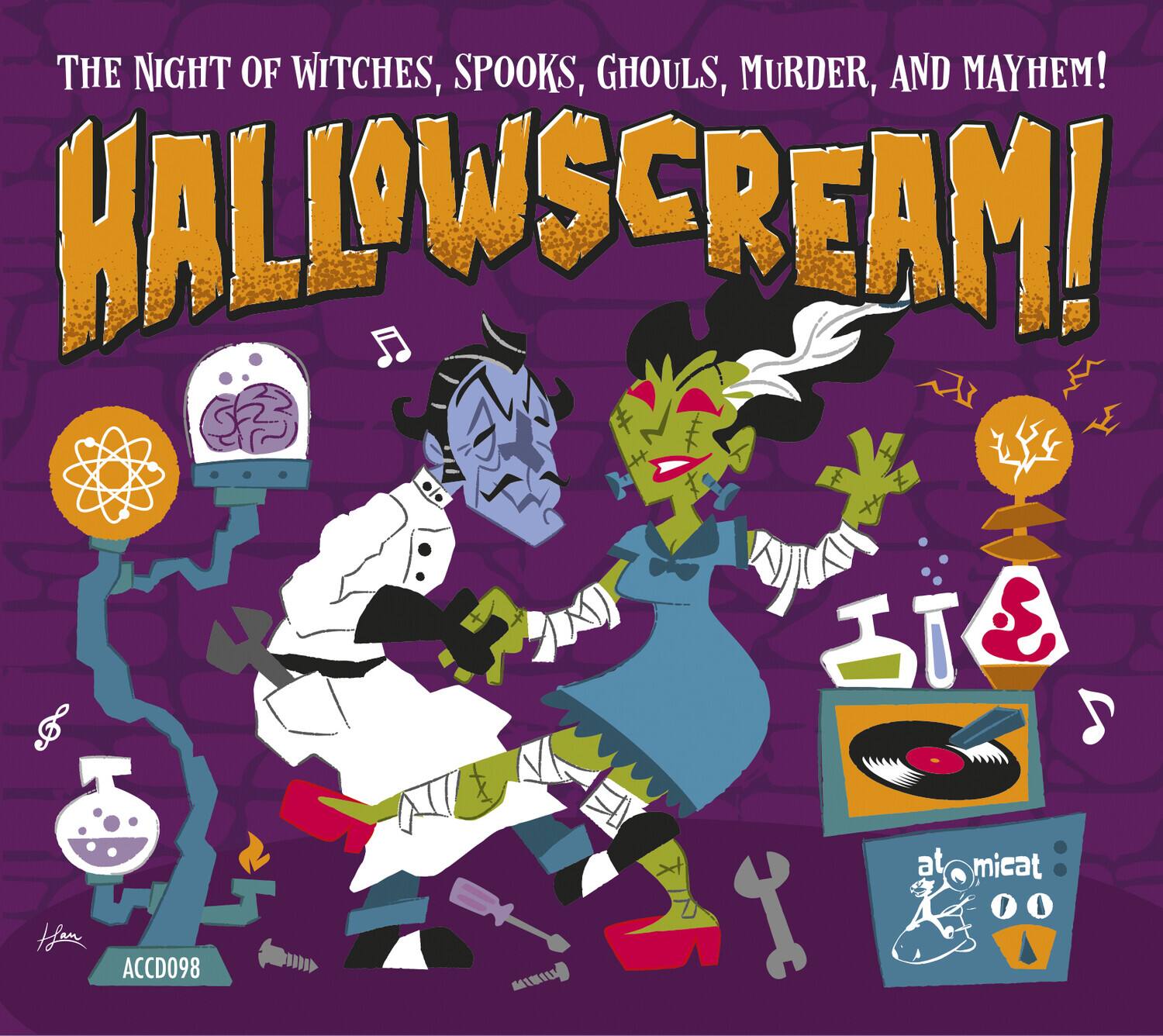 Various Artists - Hallowscream: Night Of Murder, Witches Spooks (Various Artists)   - COMPACT DISCS [CD]