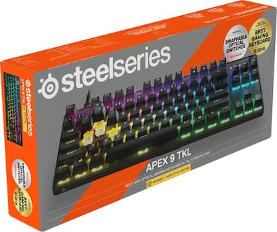 SteelSeries Apex 9 TKL Wired Optical OptiPoint Adjustable SteelSeries Apex 9 TKL Wired Optical OptiPoint Adjustable