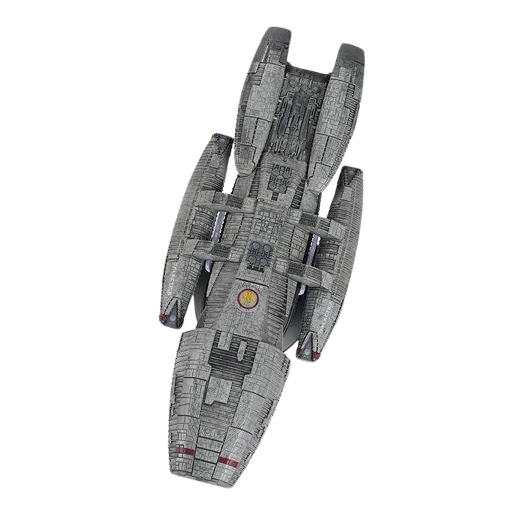 Alt View 10. Eaglemoss - Eaglemoss Battlestar Galactica Ship Replica | Galactica (2004) - Grey.