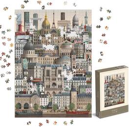 Martin Schwartz - 1000 Piece Jigsaw Puzzle for Adults – Cityscape Illustration of Paris