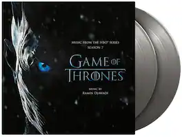 Ramin Djawadi - Game Of Thrones: Season 7 (Original Soundtrack) - Limited 180-Gram Silver Colored - VINYL LP