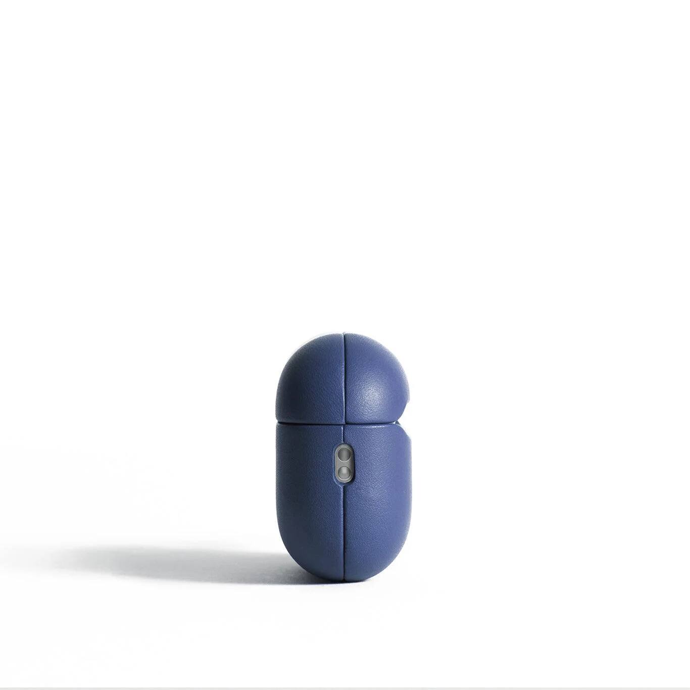 Alt View 1. Mujjo - Echelon Airpods Pro (2nd Gen) Case - Monaco Blue.