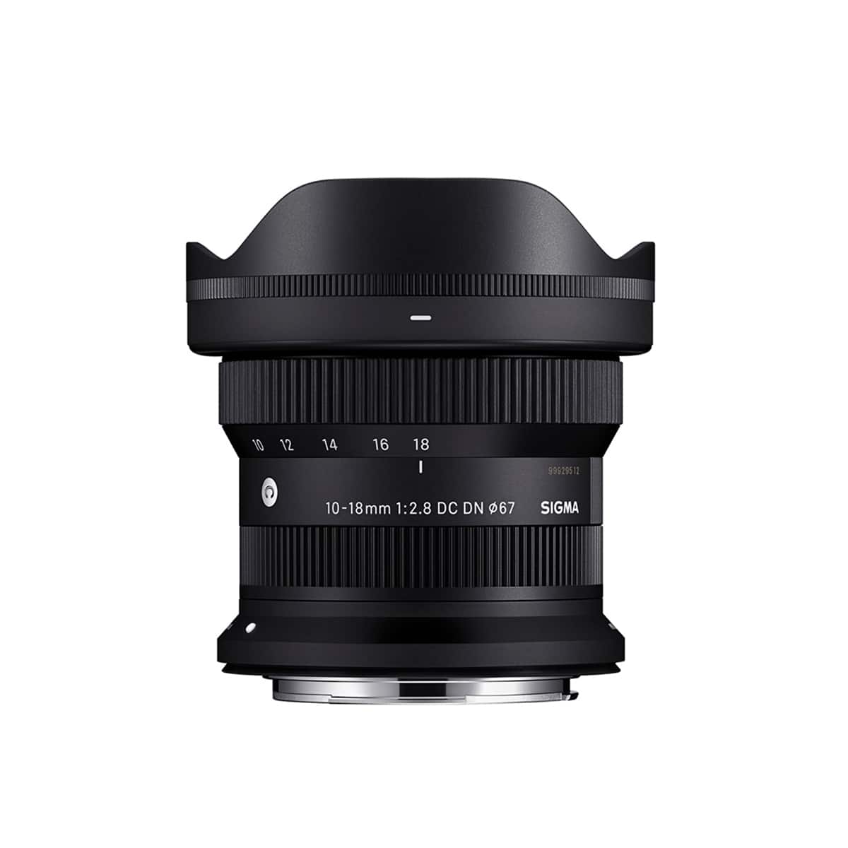 Sigma 10 18mm f/2.8 DC DN Contemporary Lens Base, Canon RF Black
