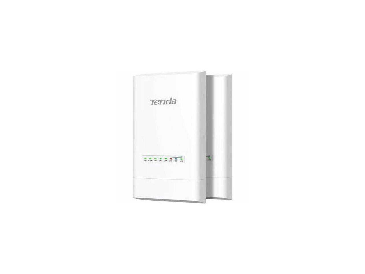 Alt View 6. Tenda - Tenda OS3 867 Mbit/s 5 GHz Outdoor WiFi Extender - 3.1 Mile Range - IP65 - 1 x Fast Ethernet - Unknown.
