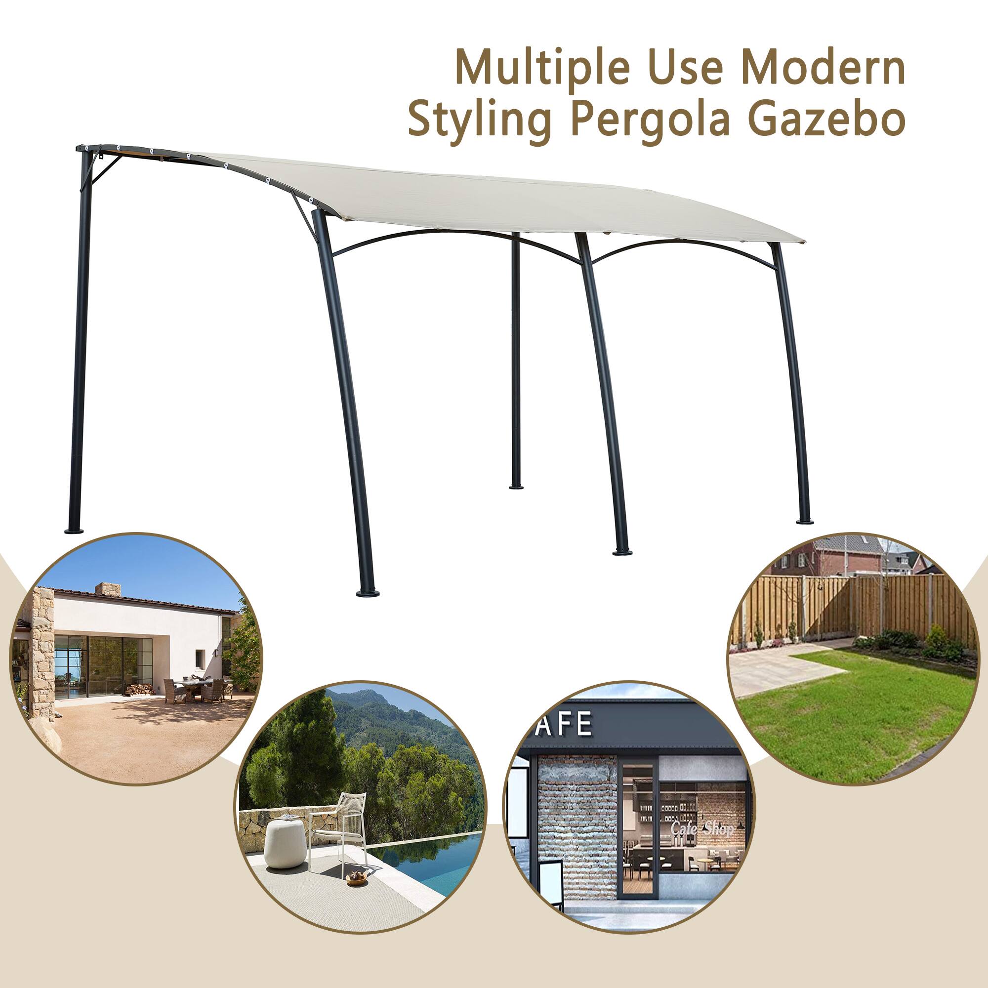 Multiple Use Modern Styling Pergola Gazebo

AFE Cafe Shop