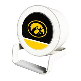 Keyscaper - Iowa Hawkeyes Night Light Wireless Charger And Bluetooth Speaker - Multicolor