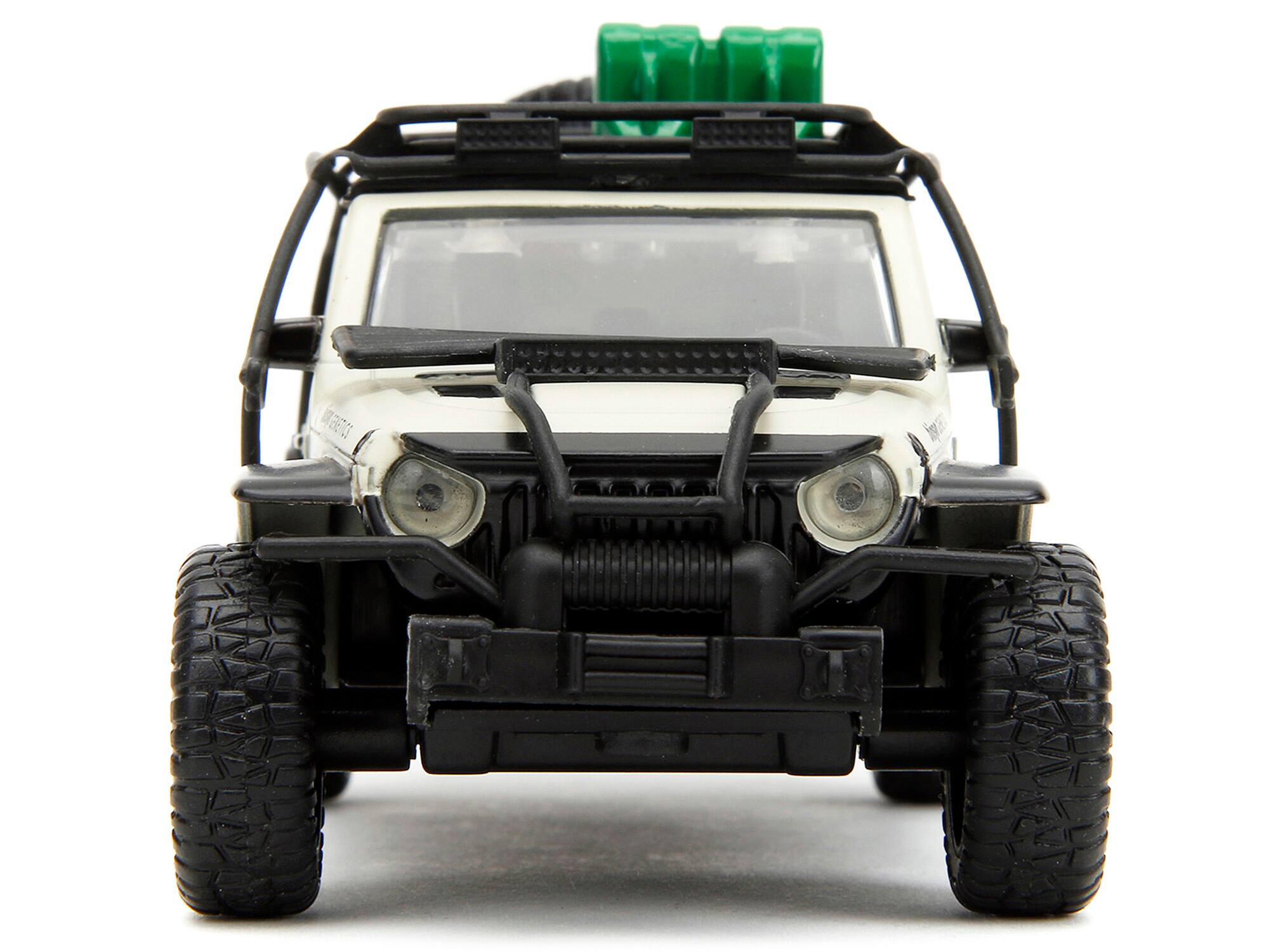 Alt View 4. Jada Toys - Jurassic World: Dominion - 1:32 '20 Jeep Gladiator Die-Cast Car   - COLLECTIBLES - Multicolor.