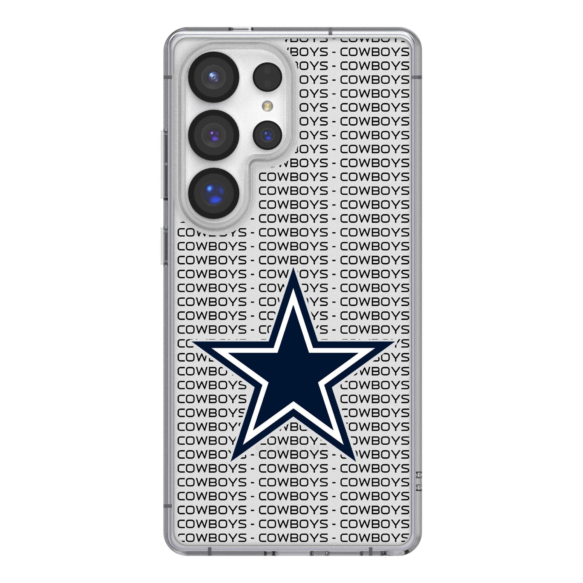Keyscaper - NFL - Dallas Cowboys Galaxy Clear Text Backdrop Design Case - S25 Plus - Multicolor price history on PriceWatchPro
