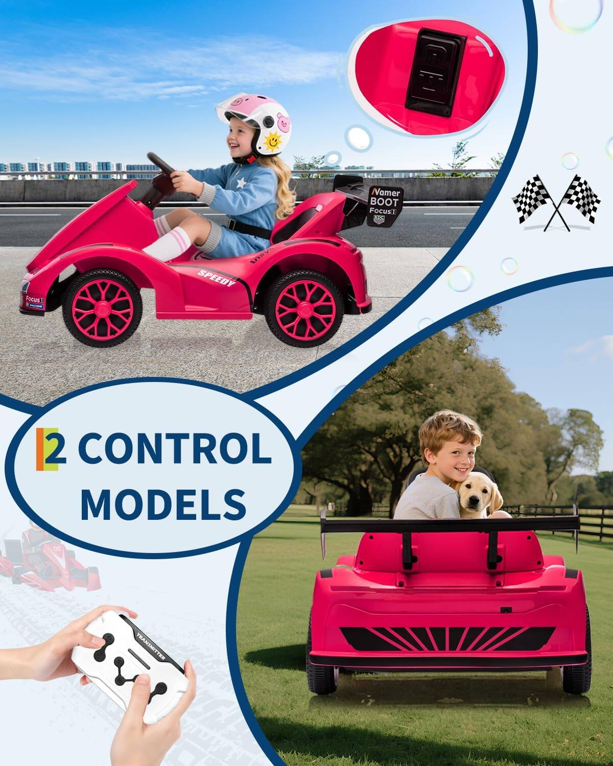 Namer BOOT Focus1  
SPEEDY  
2 CONTROL MODELS  
TRANSMITTER